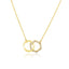 Diamond Interlocking Pendant