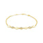 Double Chain Pave Diamond Bracelet