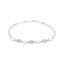 Double Chain Pave Diamond Bracelet