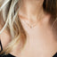 Floating Mini Diamond Necklace
