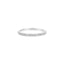 Micro Pave Diamond Band 1.6mm Platinum