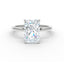 The Flora Solitaire | Radiant Cut