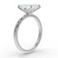 The Flora Solitaire | Radiant Cut