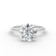 The Flora Solitaire | Round Brilliant Cut