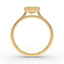 2.55 Emerald Luna Bezel Solitaire