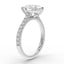The Mira Pave | Pear Cut