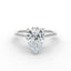 The Mira Solitaire | Pear Cut