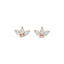 Marquise Lotus Diamond Studs