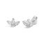 Marquise Lotus Diamond Studs