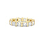 Horizontal Emerald Diamond Full Eternity Ring