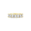 Radiant Diamond Eternity Ring In Platinum