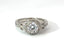 Lab Grown Round Brilliant Cut Pirouetta Engagement Ring