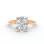 The Flora Solitaire | Cushion Cut