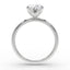 The Flora Solitaire | Oval Cut