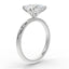 The Flora Solitaire | Oval Cut