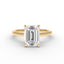 The Mira Solitaire | Emerald Cut