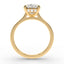 The Mira Hidden Halo | Cushion Cut