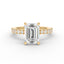 The Nova Pave | Emerald Cut