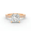 The Nova Pave | Princess Cut