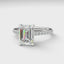 The Mira Luxe | Emerald Cut