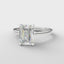 The Mira Solitaire | Emerald Cut